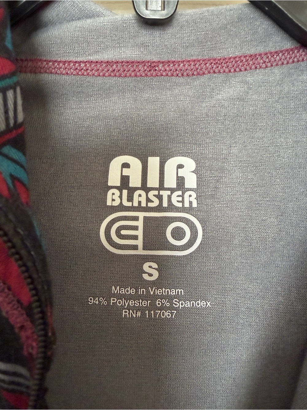 Airblaster Women's Classic Ninja Suit | Wild Tribe | Aztec Base Layer, sz Small - Picture 2 of 13
